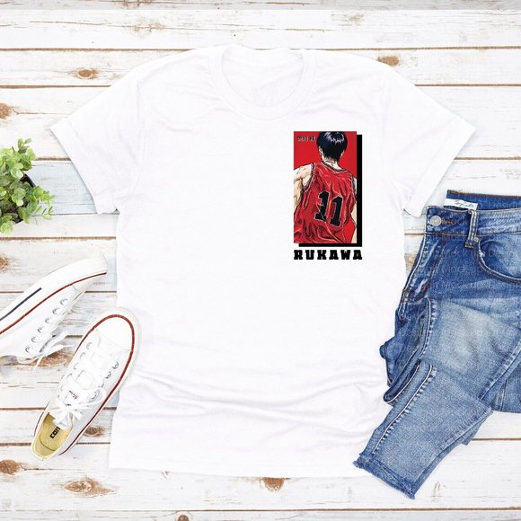 Kede Rukawa 11 White T-Shirt - Picture 1 of 1